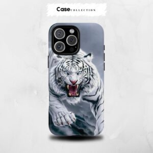Étui Tigre Blanc Rugissant