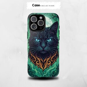 Étui Chat Mystique Nocturne