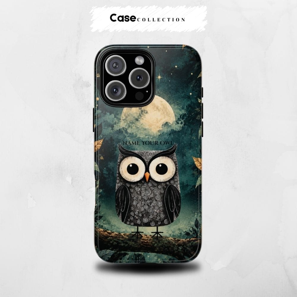 Étui Personnalisé Hibou Enchanté